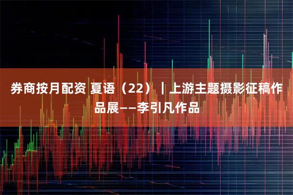 券商按月配资 夏语（22）｜上游主题摄影征稿作品展——李引凡作品